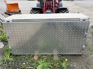 Leichtmetall-Pritschenbox Reca (B x T x H) 185 x 67 x 95 cm