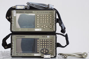 2 Stück SAT-TV-FM Test-Receiver Kathrein-Grundig MSK 33, u. a.: