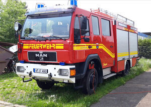 Feuerwehrwagen MAN 14.224 TLF 16-25 4x4