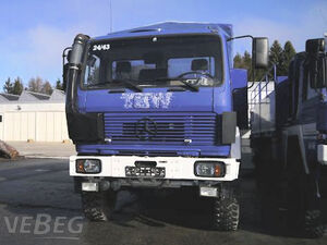 Lkw Mercedes 2028 A 6x6 Pritsche
