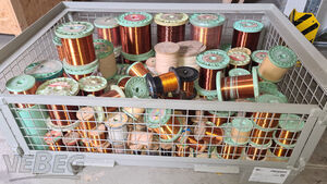 Kupferlackdraht u. a.: