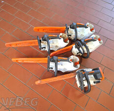 4 Stück Akku-Kettensägen Stihl MSA: