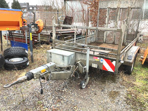 Tandem-Anh&auml;nger Pritsche Unsinn UBA 3530