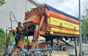 Aufbau-Streumaschine K&uuml;pper-Weisser IMS 95 E3550HFS
