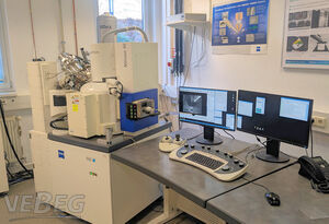 Raster-Elektronenmikroskop Zeiss NVision 40 CrossBeam 