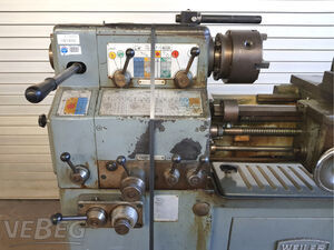 Leit- und Zugspindeldrehmaschine Weiler Matador