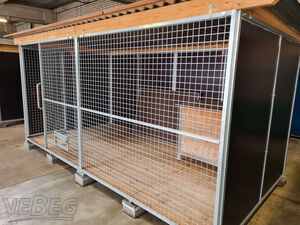 5 Stück Hundezwinger Bromet Nato 4 x 2 m