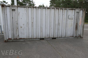 Stahlblech-Container Deutsche Reichsbahn, (L x B x H) 6.058 x 2.438 x 2.438 mm