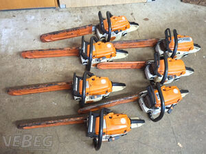 7 Stück Kettensägen Stihl MS 261 C